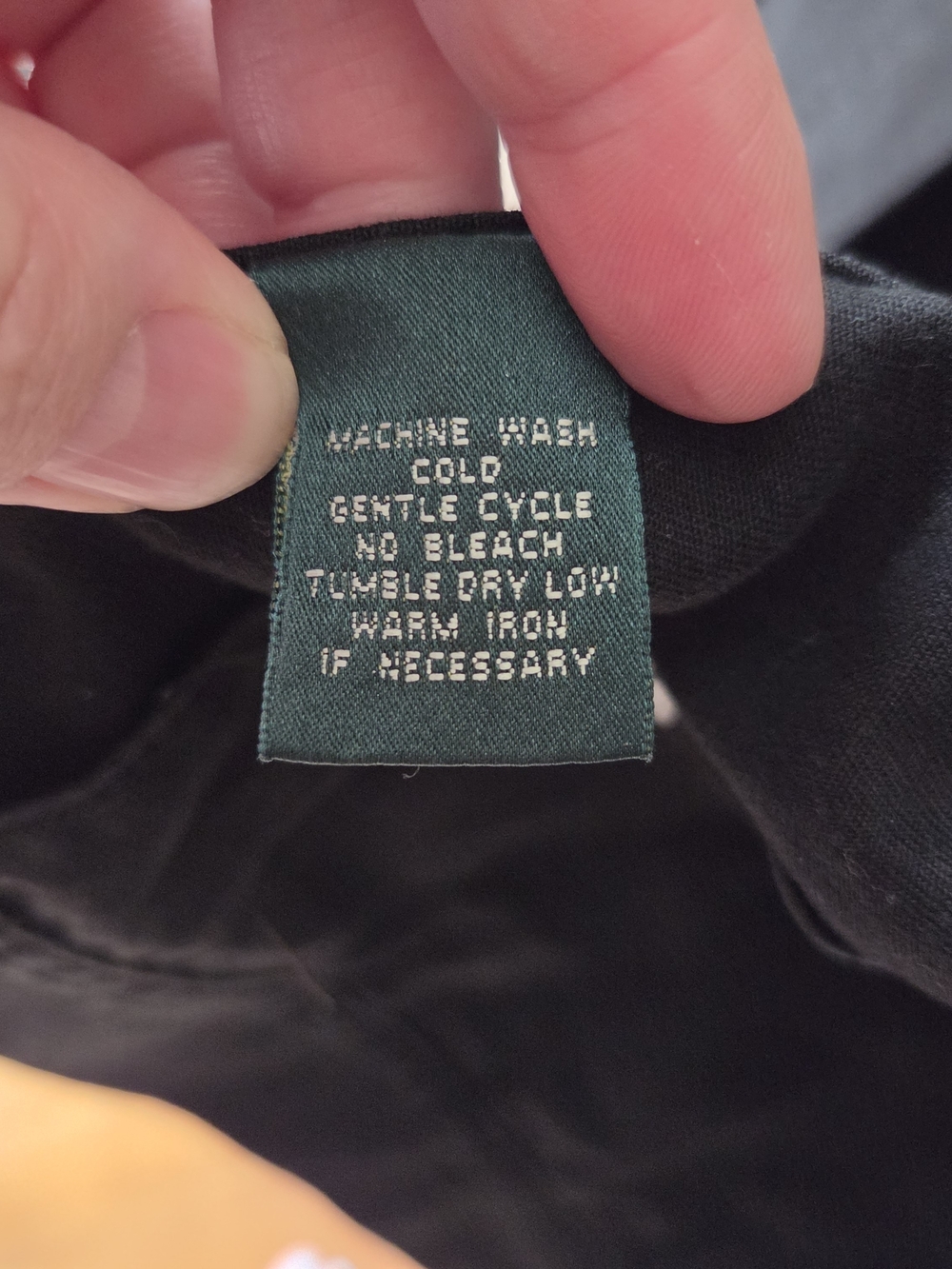 Ralph Lauren Black Denim Trucker Jacket - Picture 5 of 5
